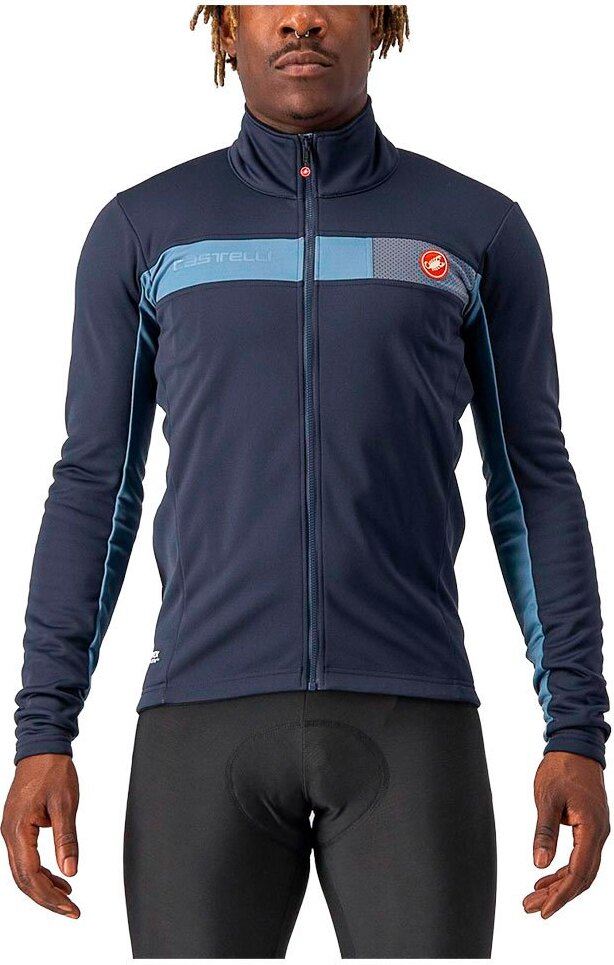 Castelli Mortirolo 6s Jacke Blau S Mann Blau S 4522509414-S
