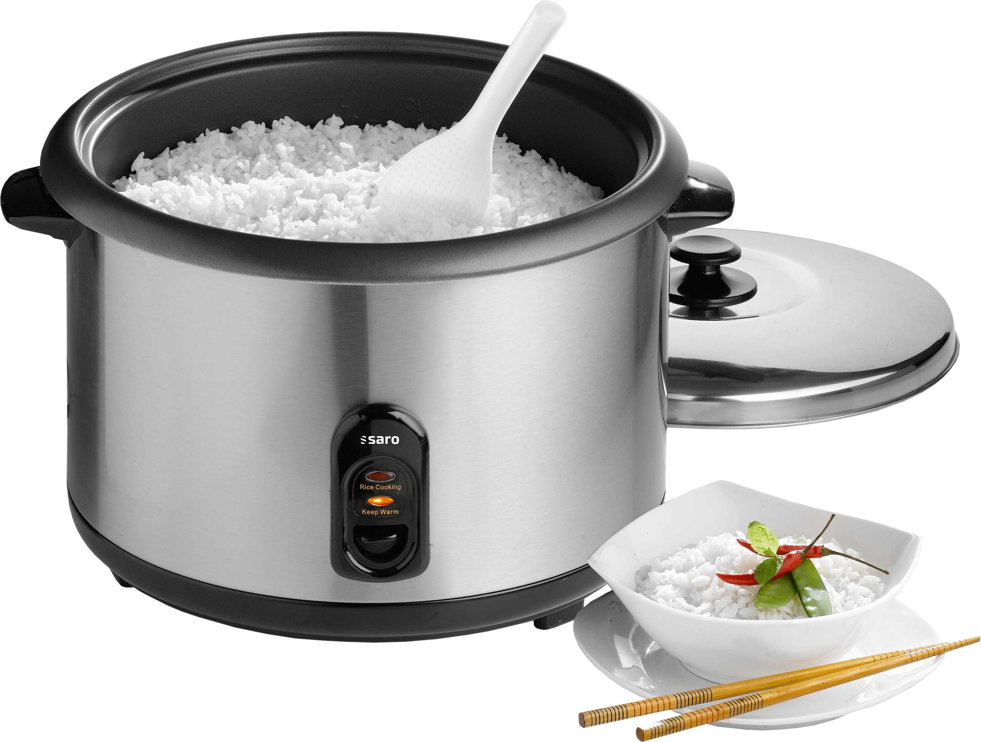 SARO Elektrischer Reiskocher Modell RICO Gastro, Reis, Reiskocher, Asia Buffet, Hotel Buffet 399-4006