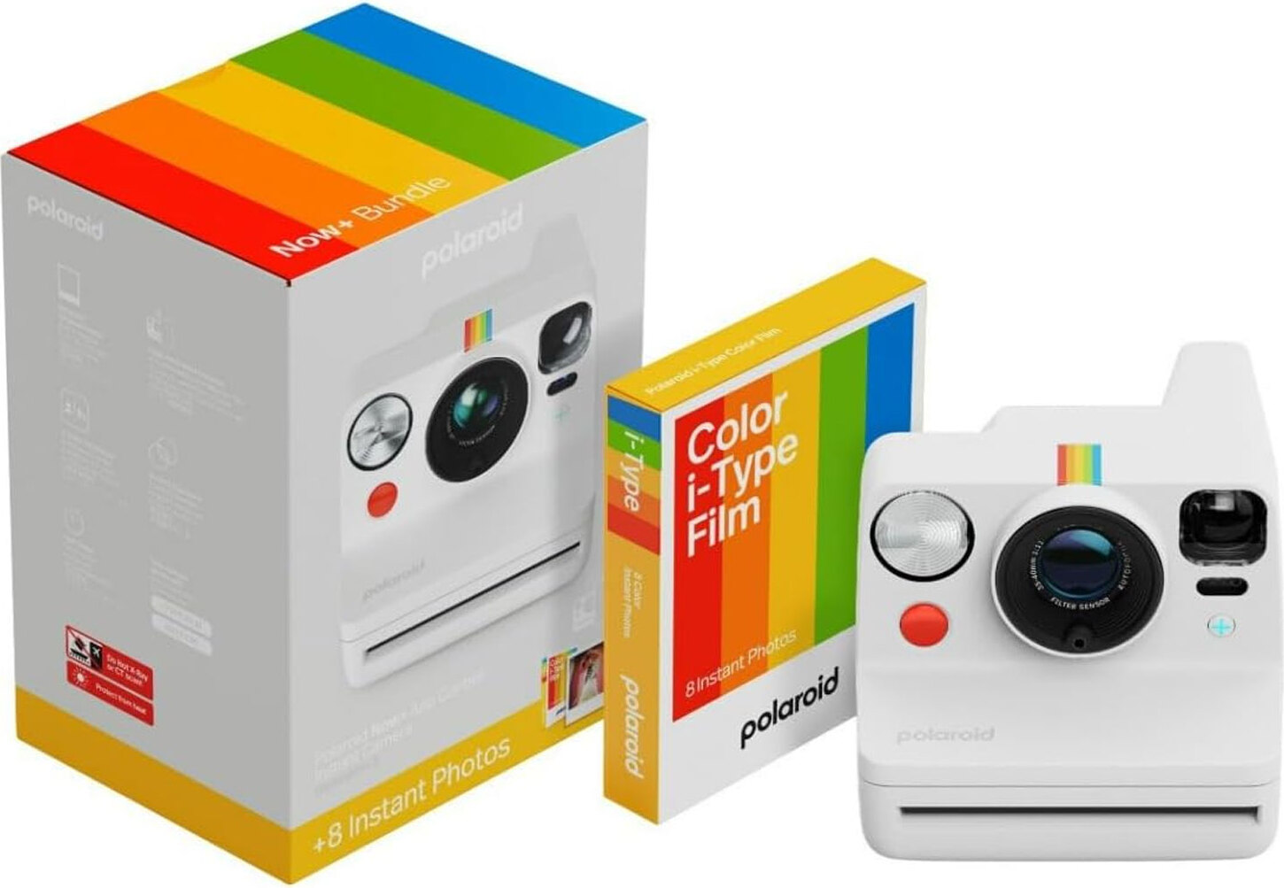POLAROID Kamera Now+ Gen. 3 E-Box Weiß