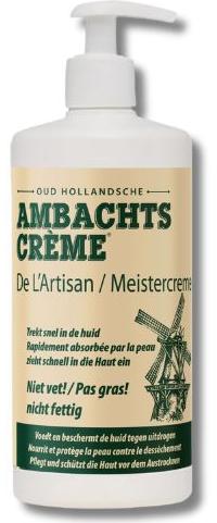Ambachtscrème Oud Hollandsche Ambachtscreme - Meistercreme - Cremepumpe – 450 ml