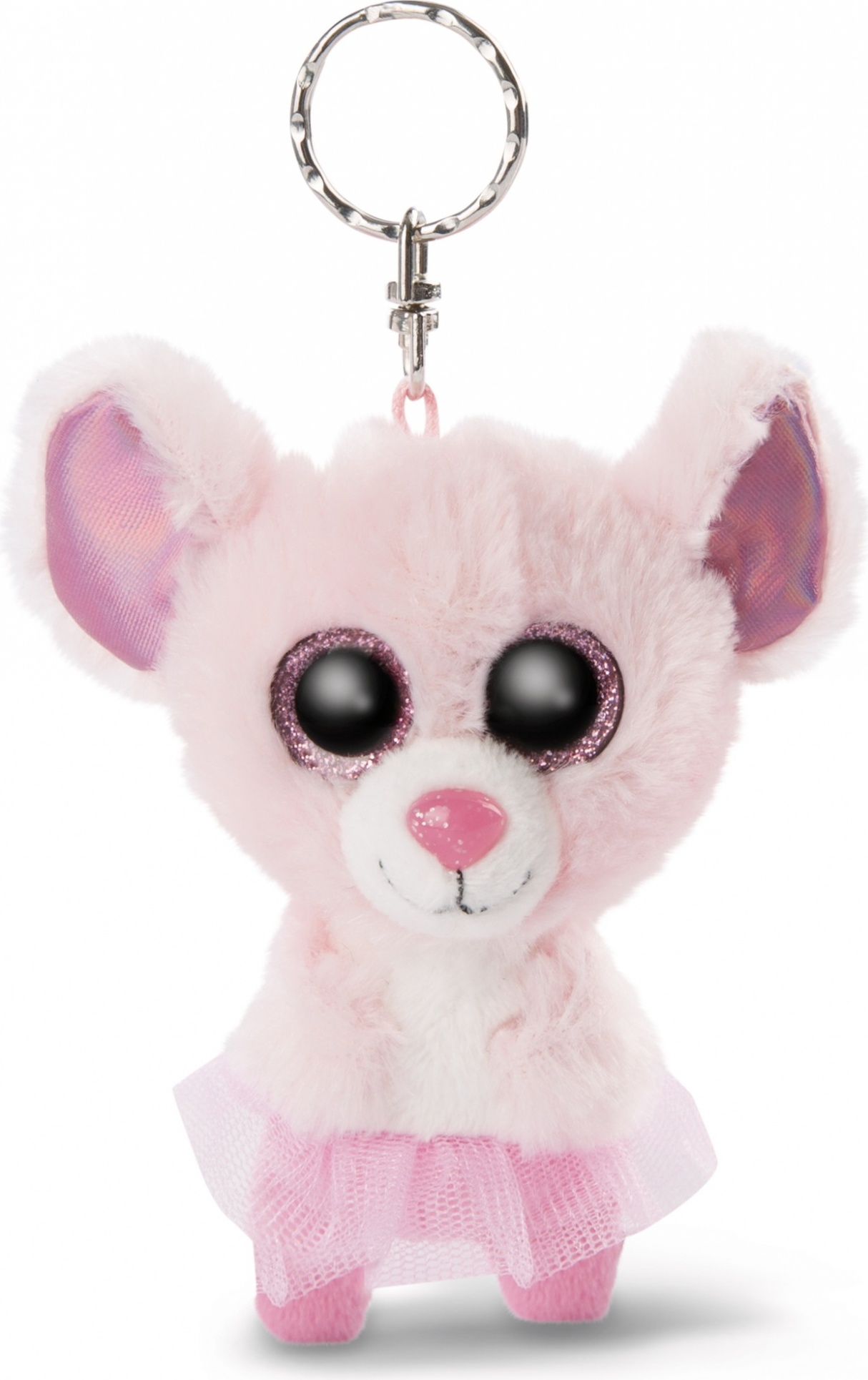 Nici Glubschis Pluchen Keychain Balerina Muis Yammy, 9 cm 46862