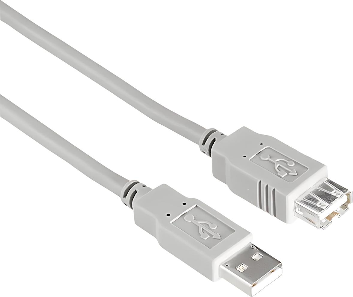 Hama USB-Verlngerungskabel, USB 2.0, 1,50 m (00200905)