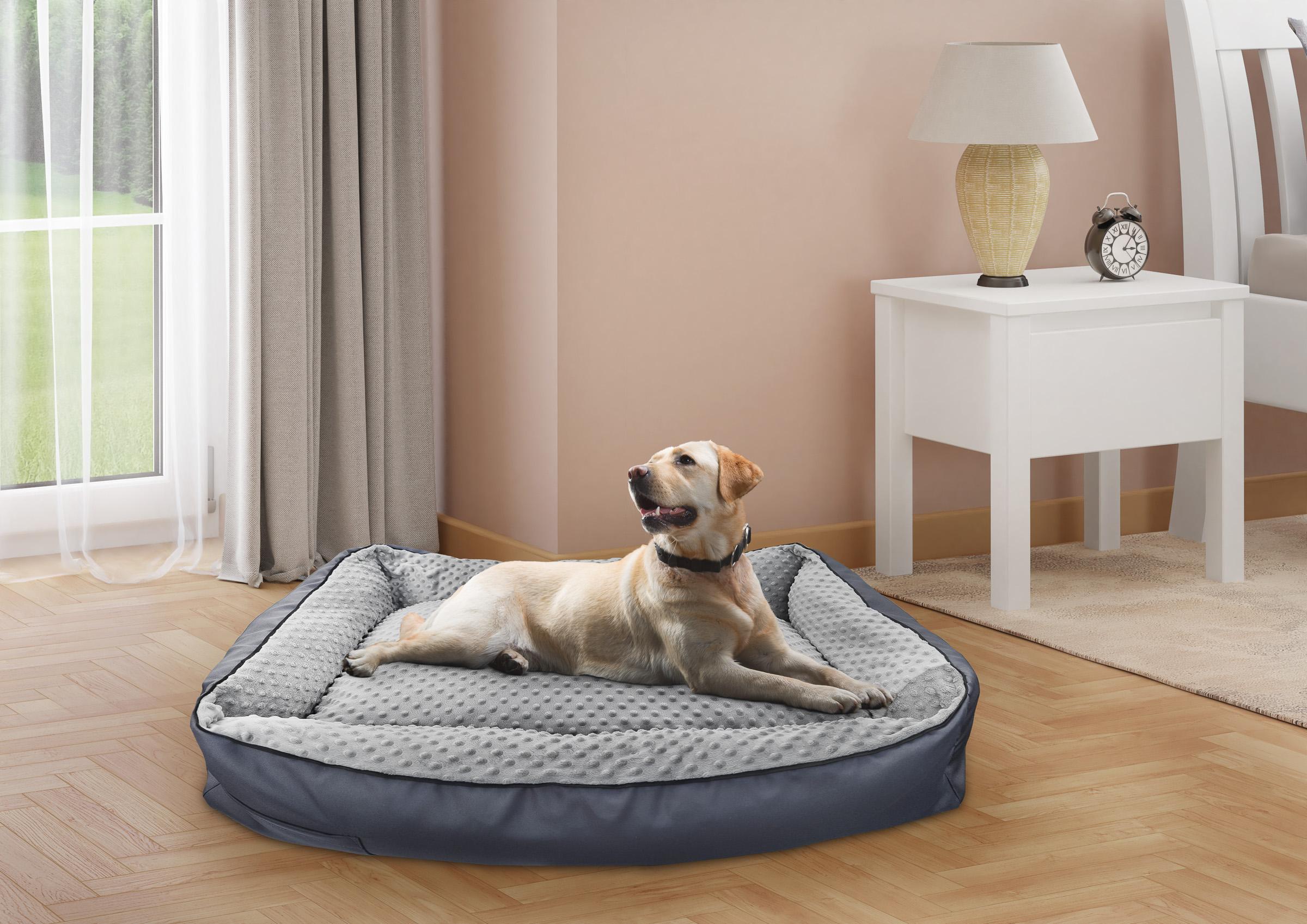 Erst-Holz Hundebett orthopädisches Tierbett für jede Hundegröße waschbar V-30.31