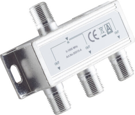 S-CONN maximum connectivity F-Serie; Stammverteiler; 3-fach; 5-1000 MHz, 85 dB KA85515-A01