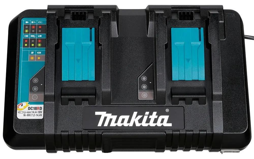 Makita DC18RD, Lithium-Ion (Li-Ion), Überstrom, Überspannung, Überhitzung