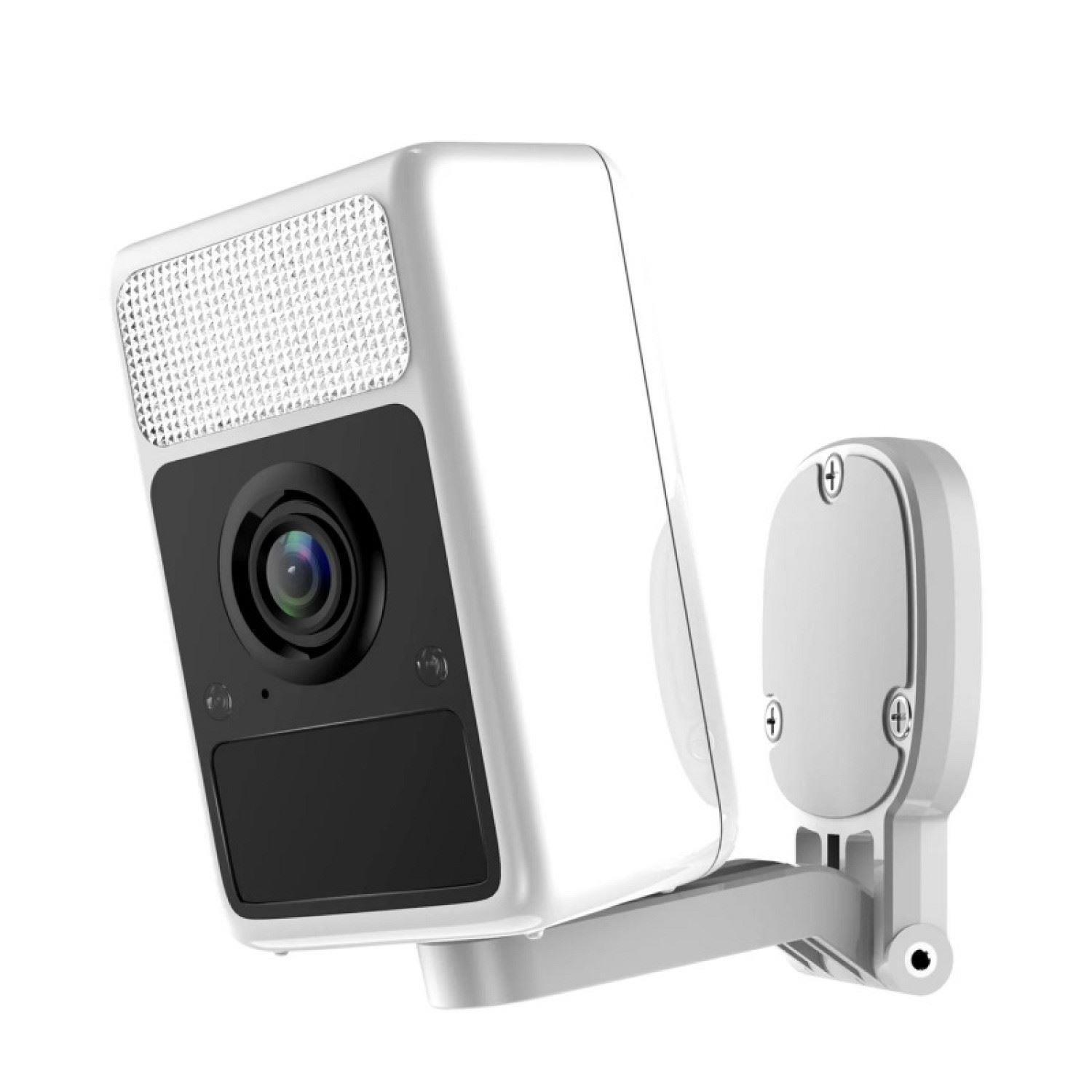 SJCam S1 2K Indoor & Vonkajšia kamera IP65 HD s dlhou výdržou batérie & Super nočné videnie 2,33'' LCD biely