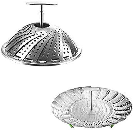 Famanu Dampfgarer 9 Zoll - Edelstahl Dampfgarer für Töpfe