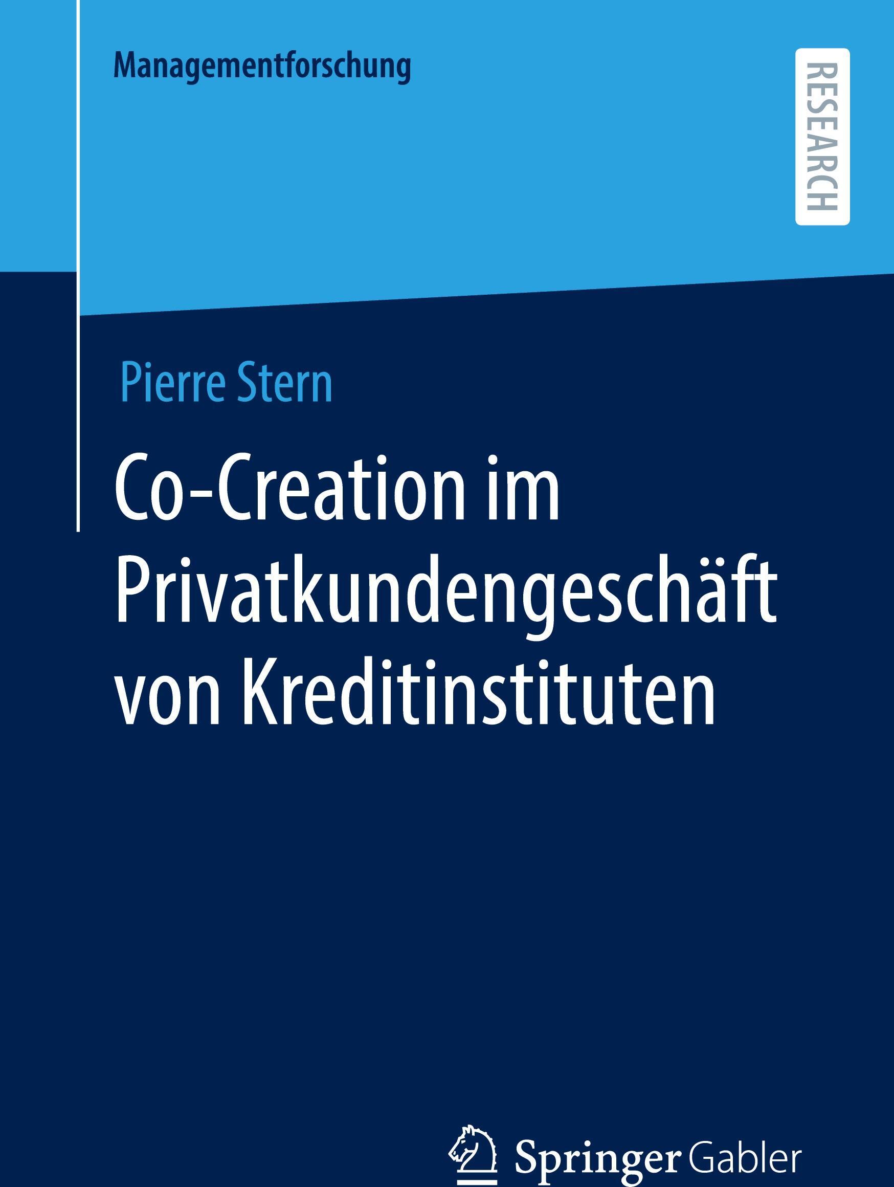 Springer Co-Creation im Privatkundengeschäft von Kreditinstituten