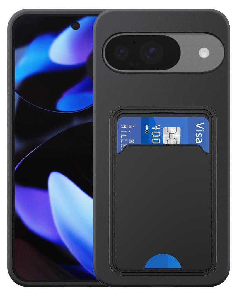Coque Arrière Légère Et Mate Pour Google Pixel 9 / Pixel 9 Pro - Housse De Protection En Silicone - Noir - Neuf Sous Blister