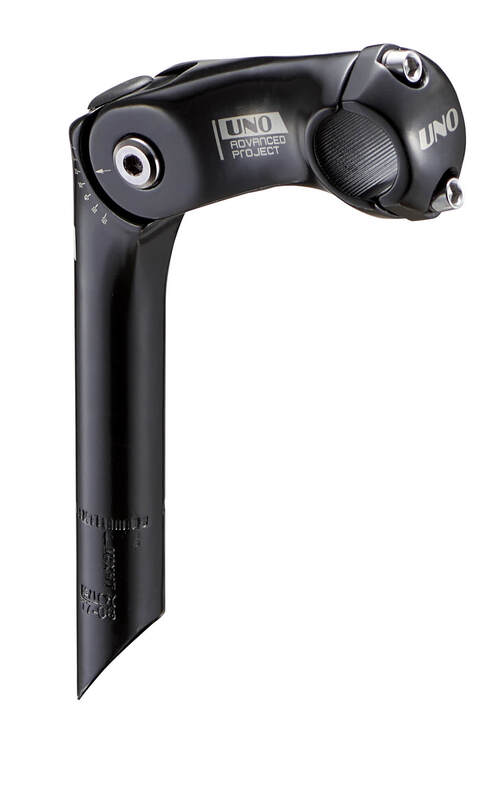 KALLOY UNO UNO 0°/ 60° Fahrradlenkervorbau Verstellbarer Grad - 100mm Schwarz 299NR