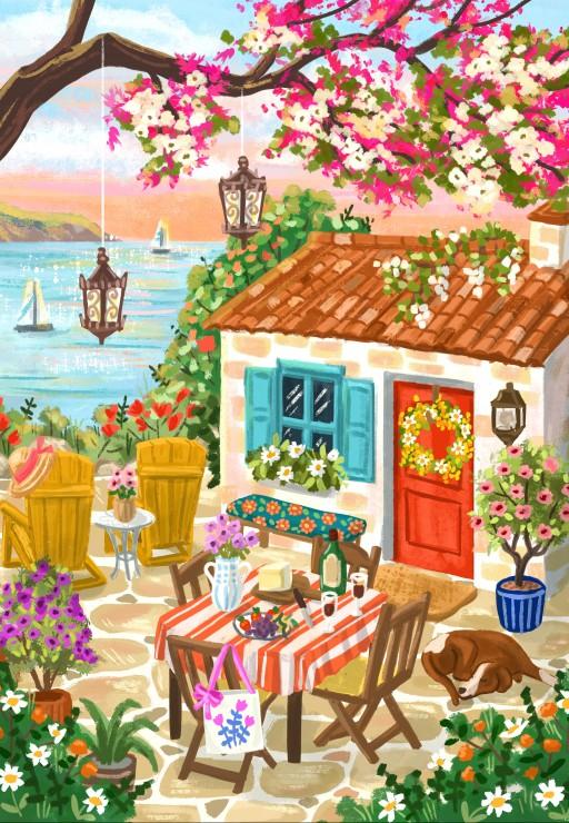 Pieces & Peace Ocean View Retreat - 1,000 pieces 00286