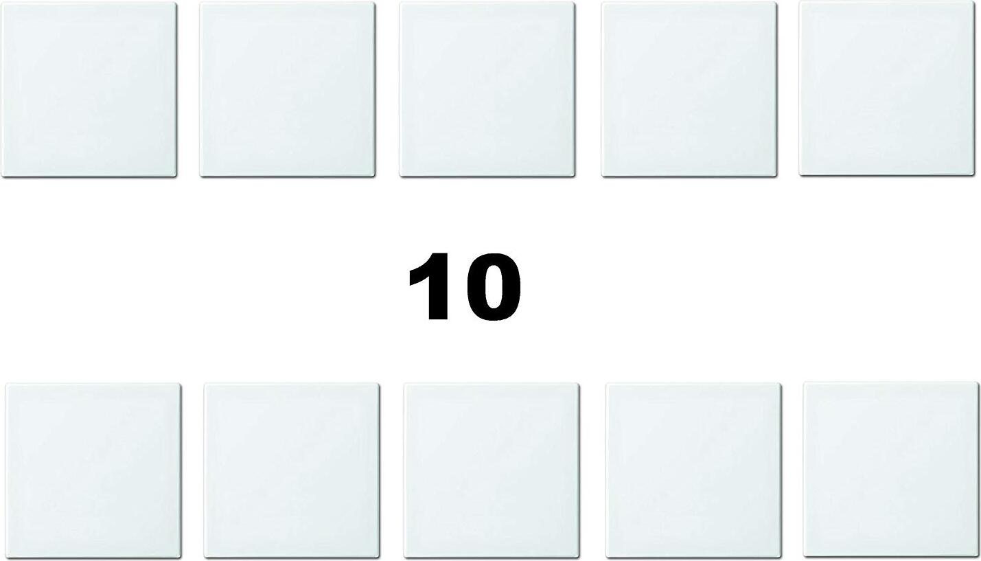 Busch-Jaeger Busch- Jaeger Busch Balance® SI Alpinweiß - 10er Set (2506-914) Wippe EIN/aus 10 x 2506-914