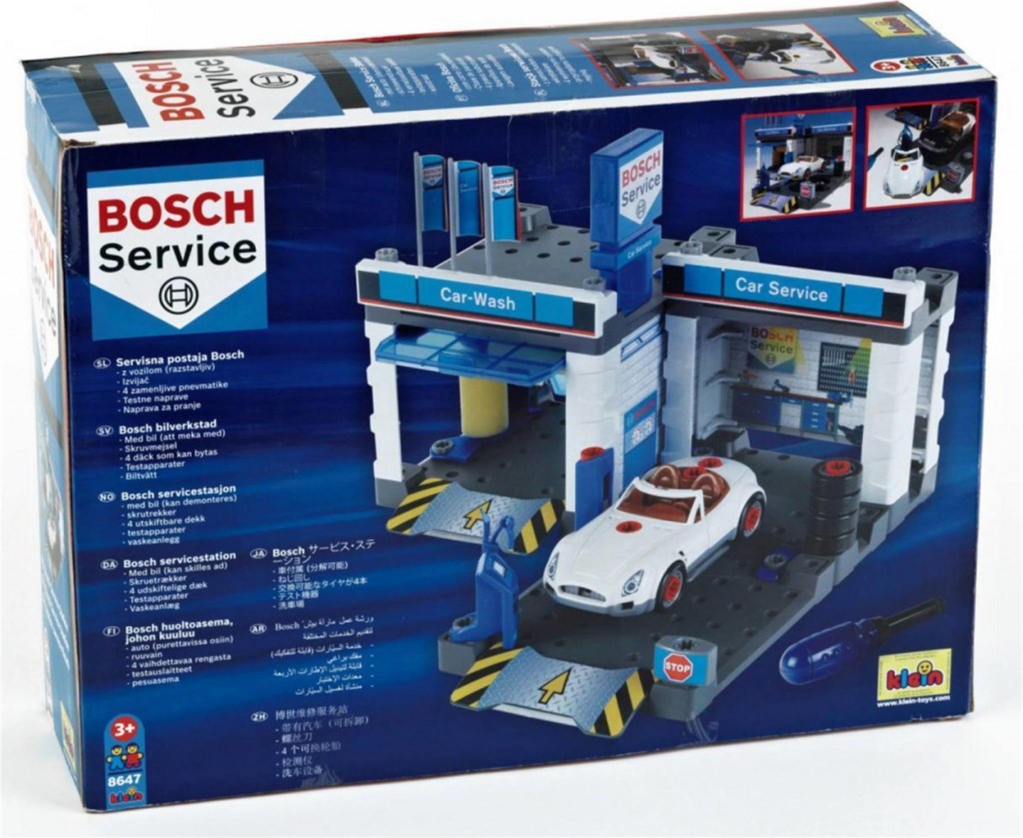 Theo Klein 8647 BOSCH Autowerkstatt mit Waschstras 10208777_0