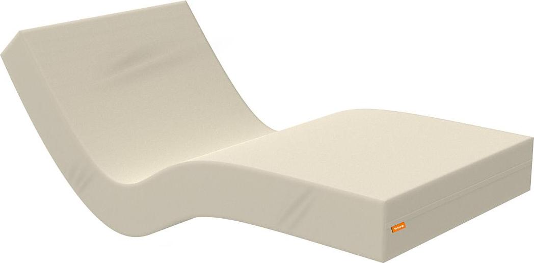 IBIM Srl Geriatrische flexible Matratze 80x190 cm - Abnehmbar, wasserabweisender medizinischer Bezug Geriatrico_80x190x15