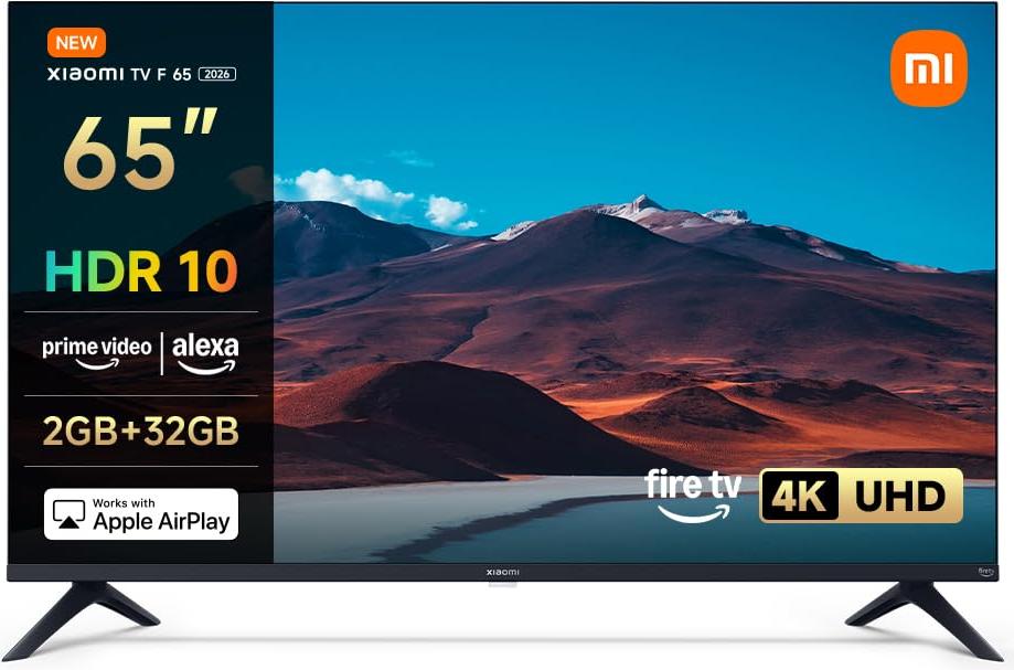 XIAOMI 65 Zoll 4K UHD Smart TV mit Fire TV und Alexa Sprachsteuerung