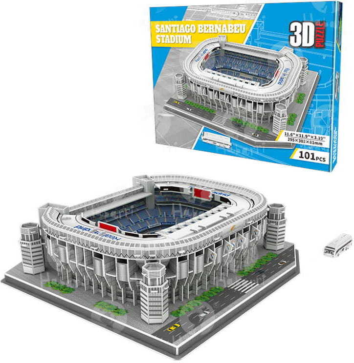 Habarri Puzzle 3D Fußball Stadion Estadio Santiago
