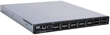HPE SN6000 Stackable 8Gb 24-port Single Power Fibre Channel Switch, Managed, Rack-Einbau, 1U AW575B