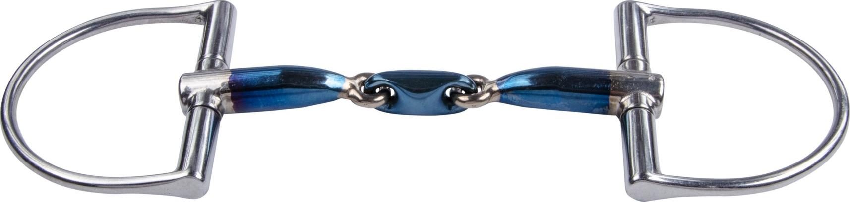 Trust Gebiss Sweet Iron D-Trense doppelt gebrochen , Größe Gebiss:125mm NEW-9419