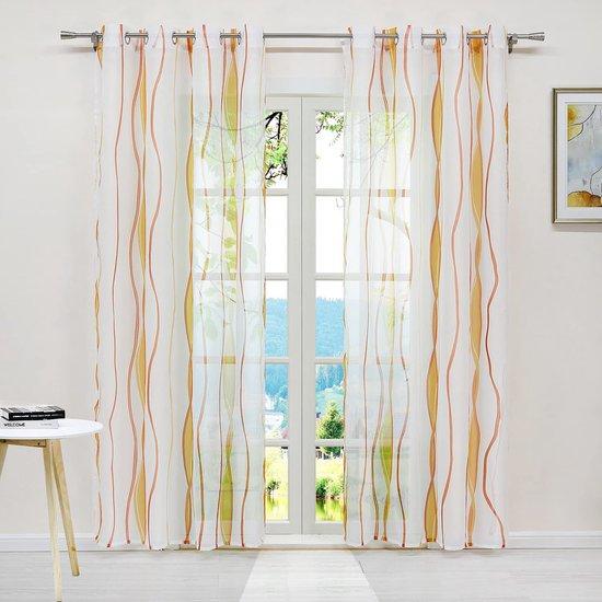 OEM Transparente Voile mit Rillen - 1 Stück - Wellenmuster 2026