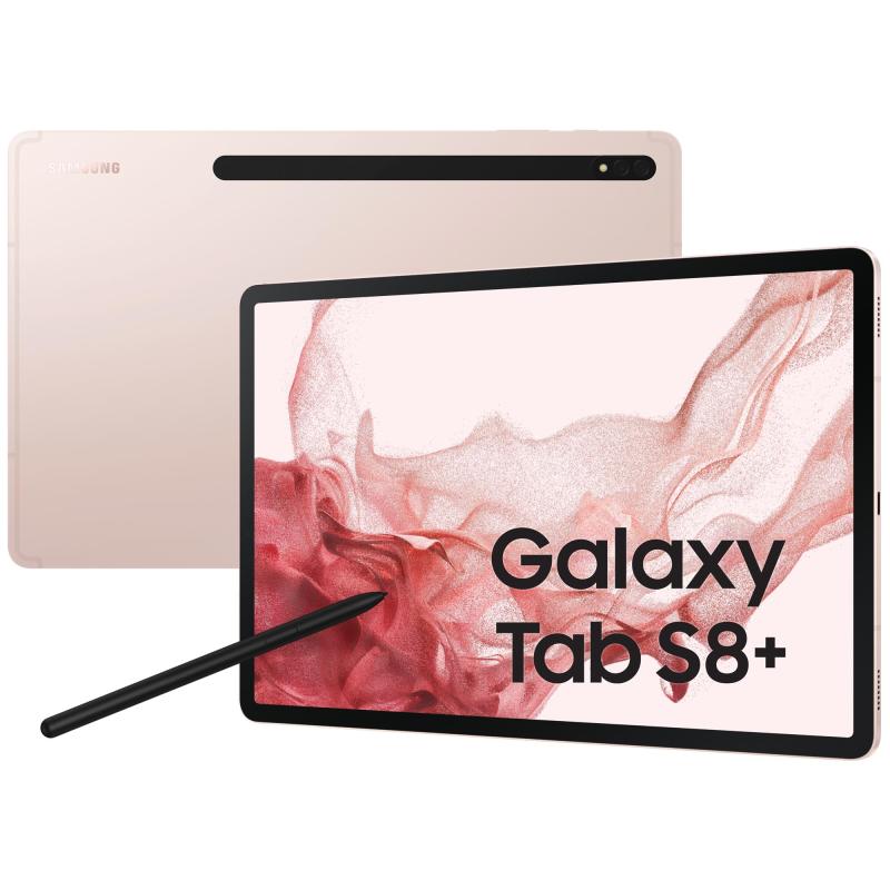 Samsung Galaxy Tab S8+ X806 5G LTE 128 GB / 8 GB - Tablet - ružovo zlatá