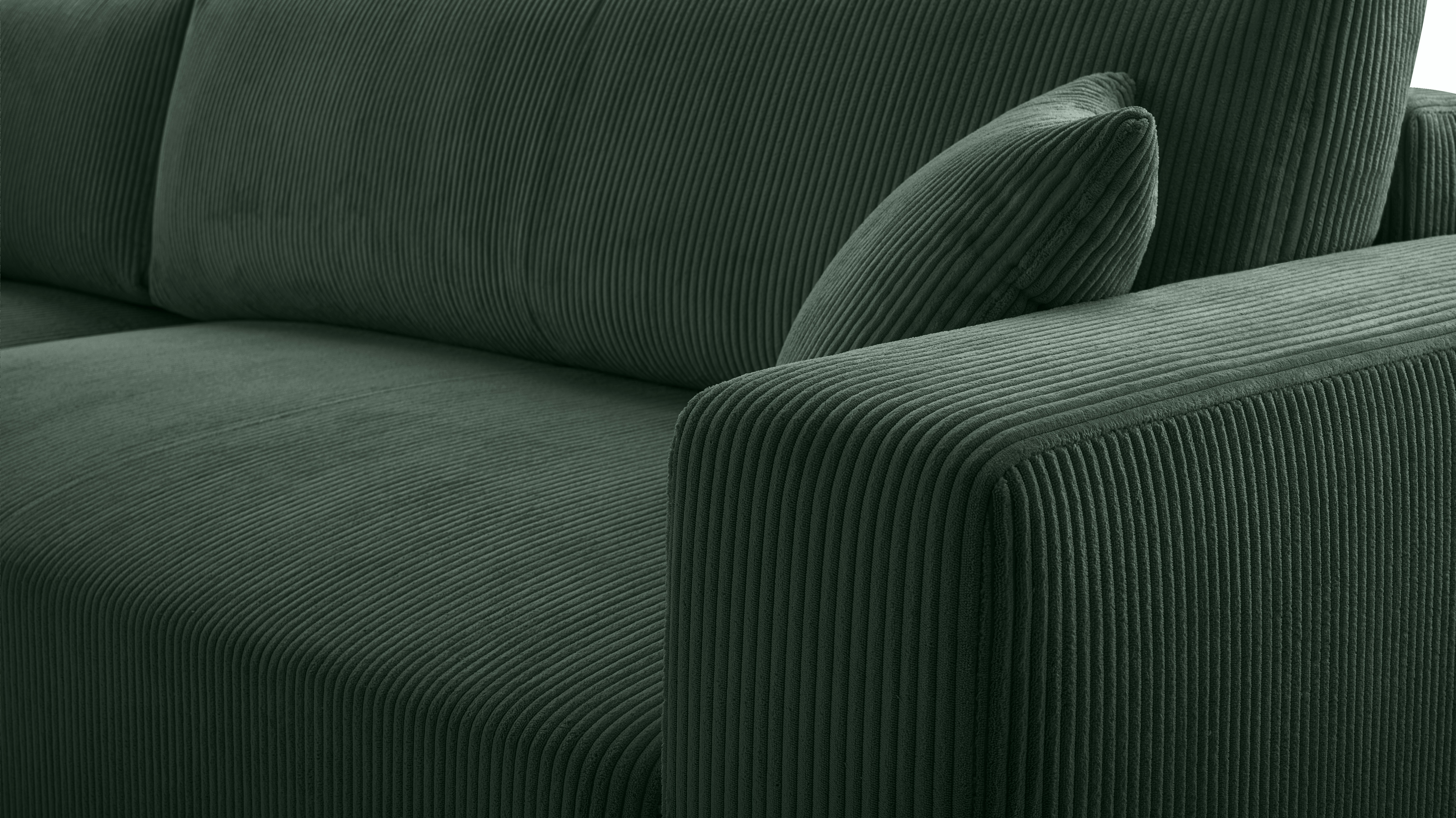 AX LIVING Sofa U Form mit Schlaffunktion Catea Wohnlandschaft 364 cm