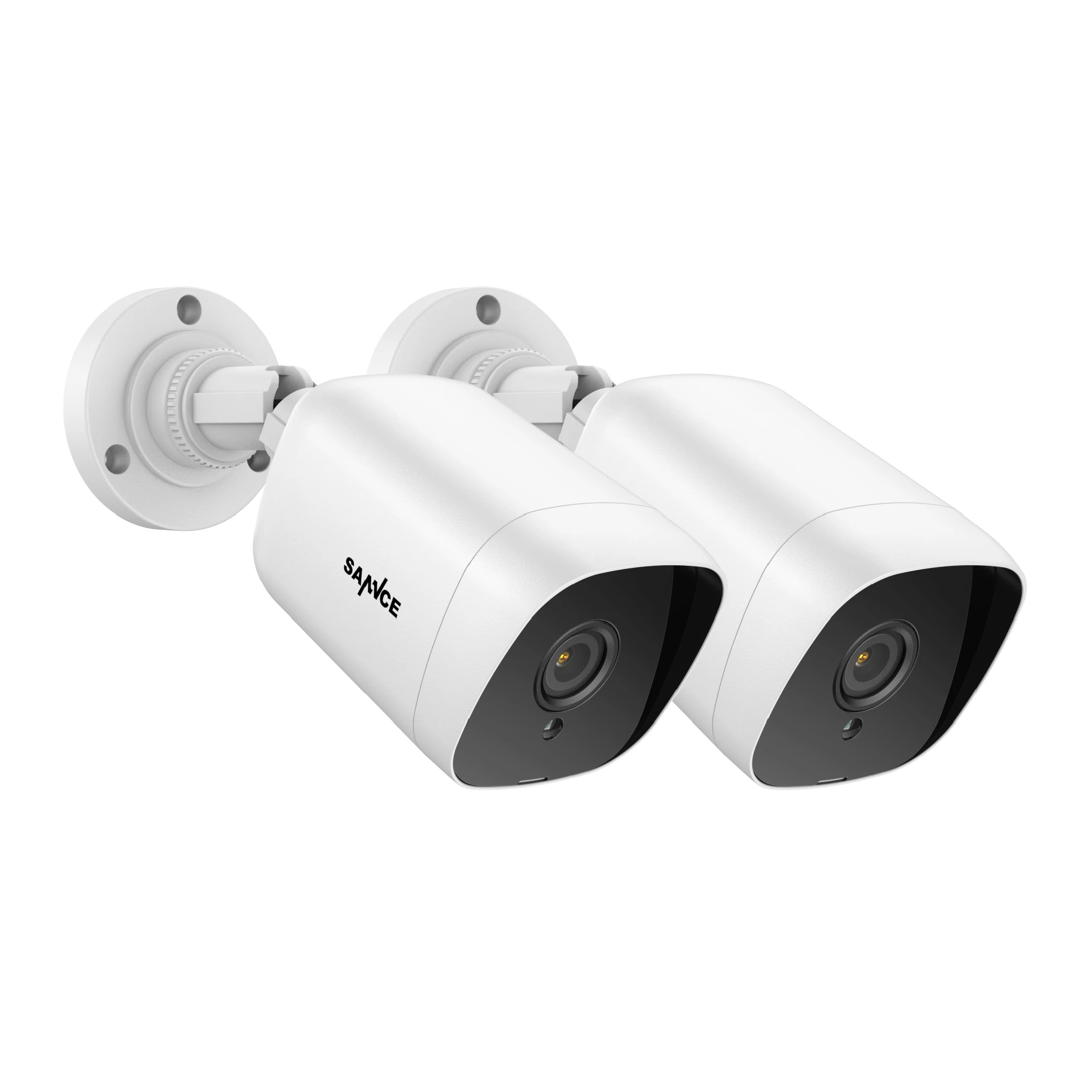 Bezpečnostné kamery, rozlíšenie 1080P, nočné videnie, súpravy 2ks kamier