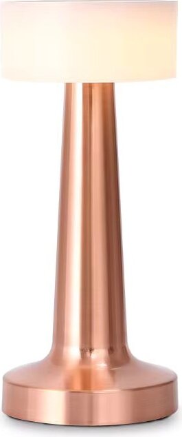 Luxus - Tischlampe Touch - Isabel - Rosé - H21 x Ø9 ISABEL_BRONZE