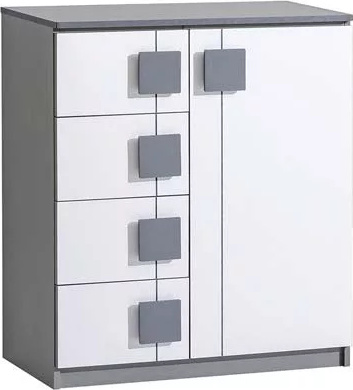 AEA Kommode Vitrine Kommoden Vitrinen Kommodenschrank Kinderzimmer Schrank NEU JVM4260533181720