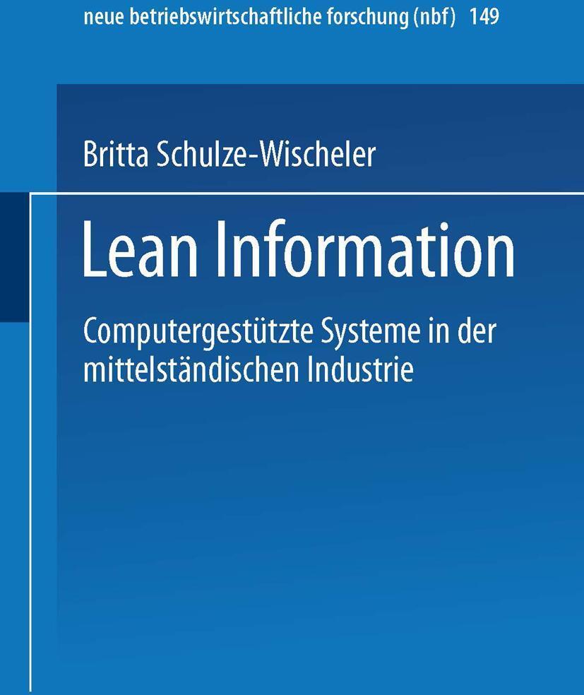 Sonstige Verlage Lean Information
