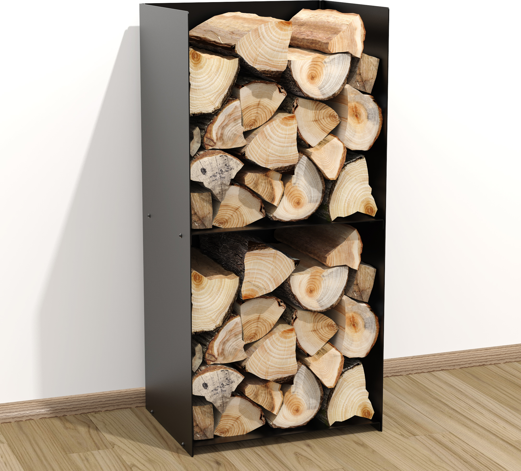 Zack Original Zalos Kaminholzregal, Silberfarben – Stylisches Brennholzregal Für Den Kamin