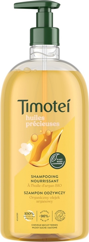 Timotei, Szampon z pompką Jasmin & Argan Oil, 750 ml