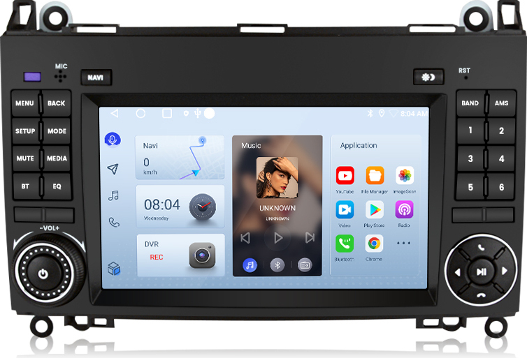 Awesafe 2+32G 7''DAB autoradios BT Für Mercedes Benz B200 W169 W245 Viano W639 Sprinrter Android12 GPS WIFI RDS SWC RDS 4Kern DE.XTB20072C