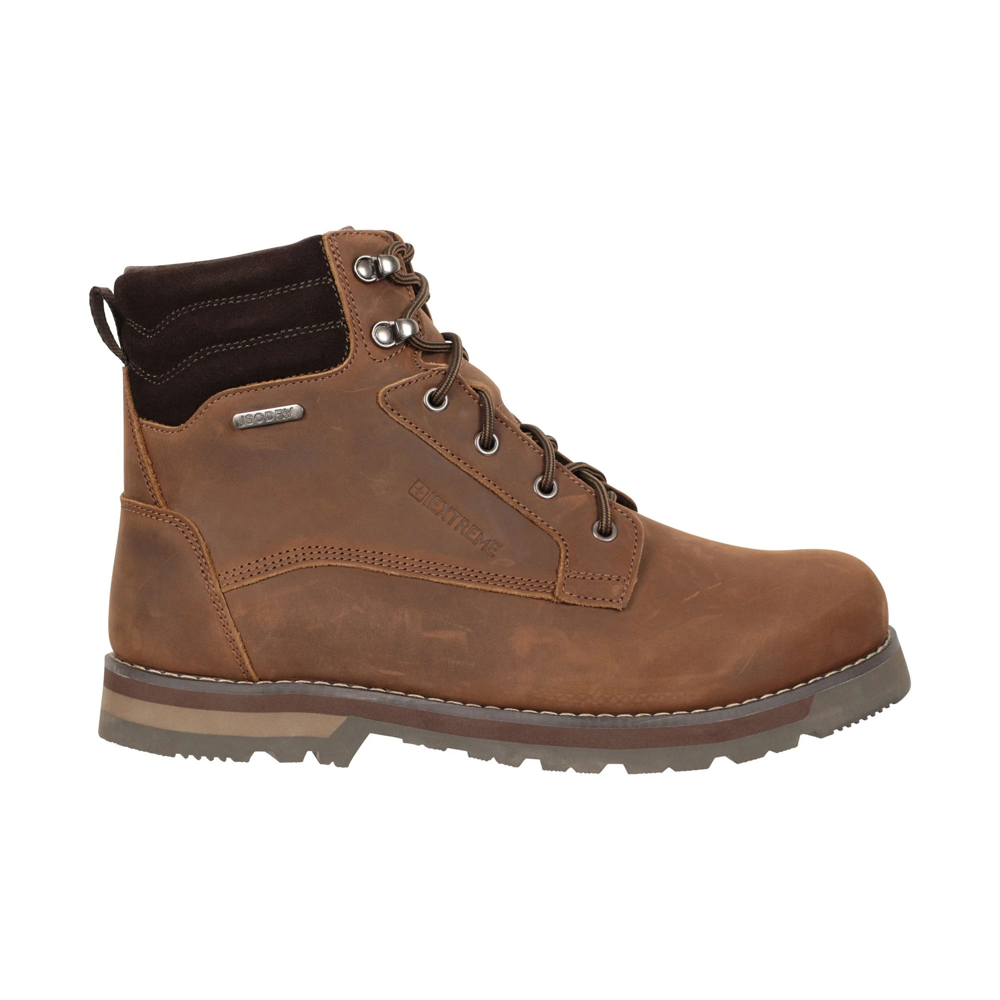 Mountain Warehouse - Pánske turistické topánky "Extreme Makalu", kožené MW2239 (42 EU) (Brown)