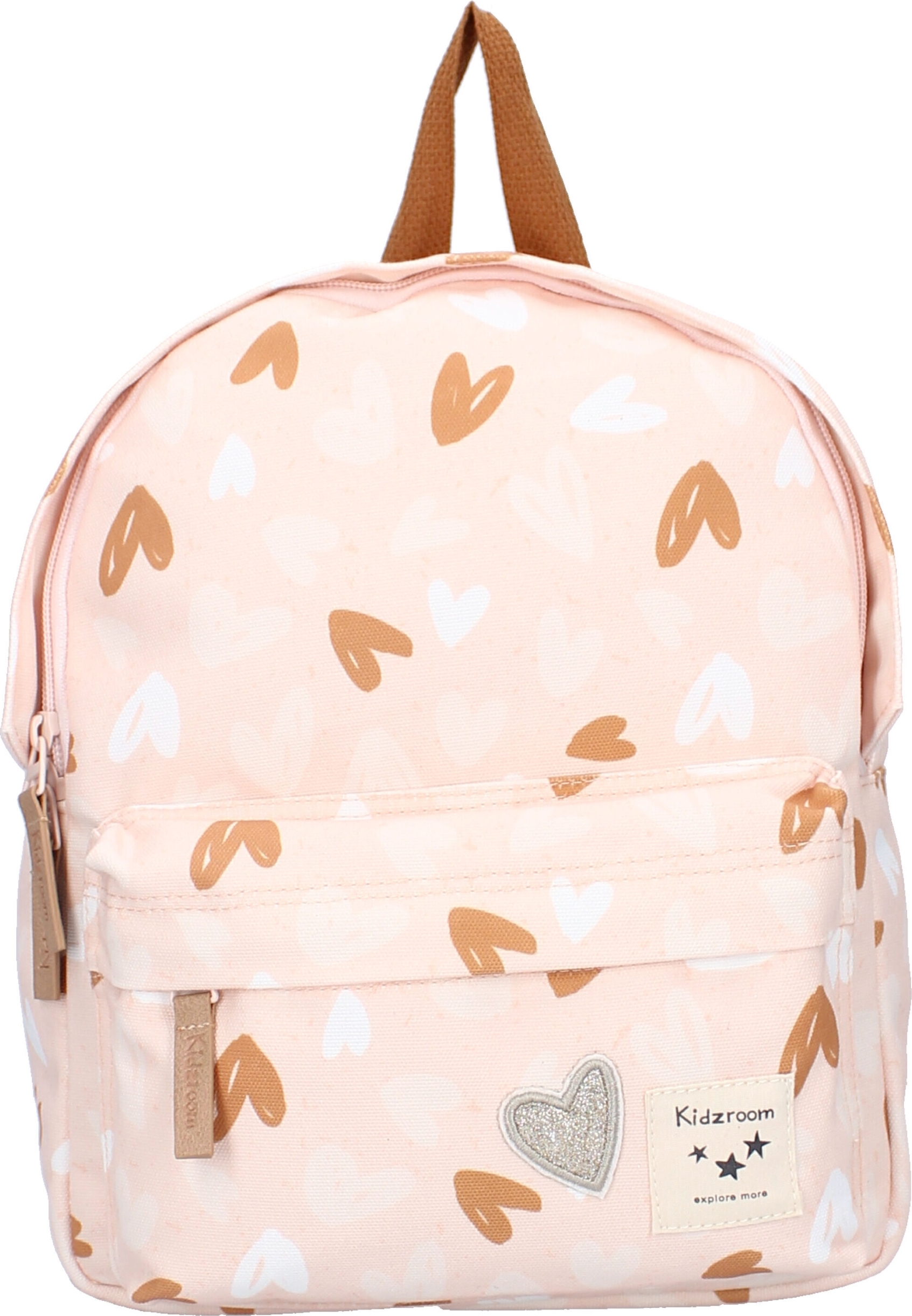 Vadobag Rucksack Backpack Kidzroom Paris Loving Days mit tollem Herz-Print Pink One Size 030-4244