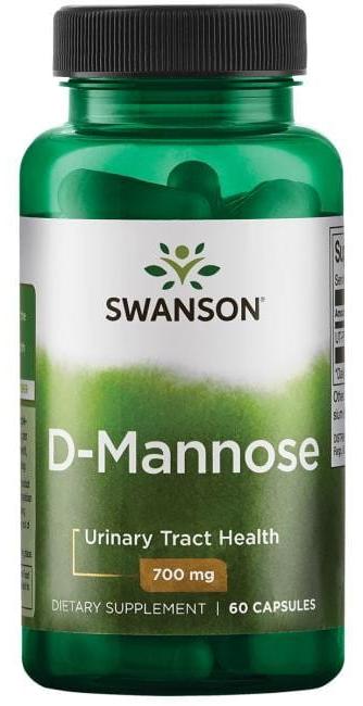 SWANSON D-Mannose 700mg, 60 Kapseln. - D-Mannose BI7006