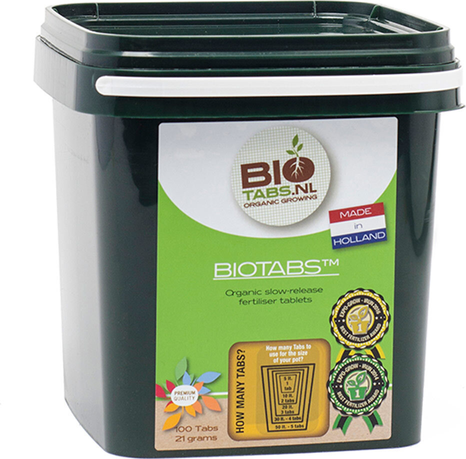 BioTabs Düngertabletten, 100 St. | organische Düngertabletten 341-002-553