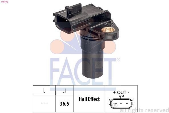 FACET Drehzahlsensor 9.0775 für FIAT PUNTO (188)