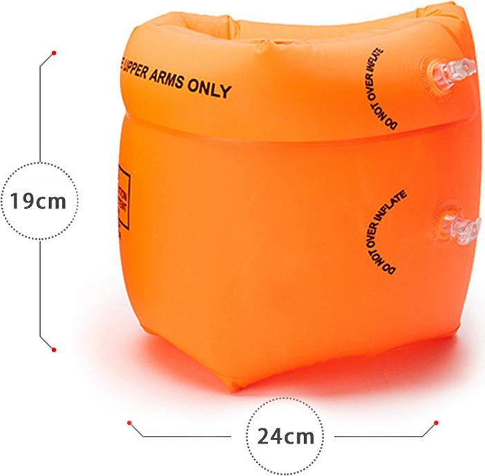 Cocosity 2pcs aufblasbare Schwimmen Arm Bands PVC Arm Schwimmen Schwimmer Ringe für Kinder Erwachsene