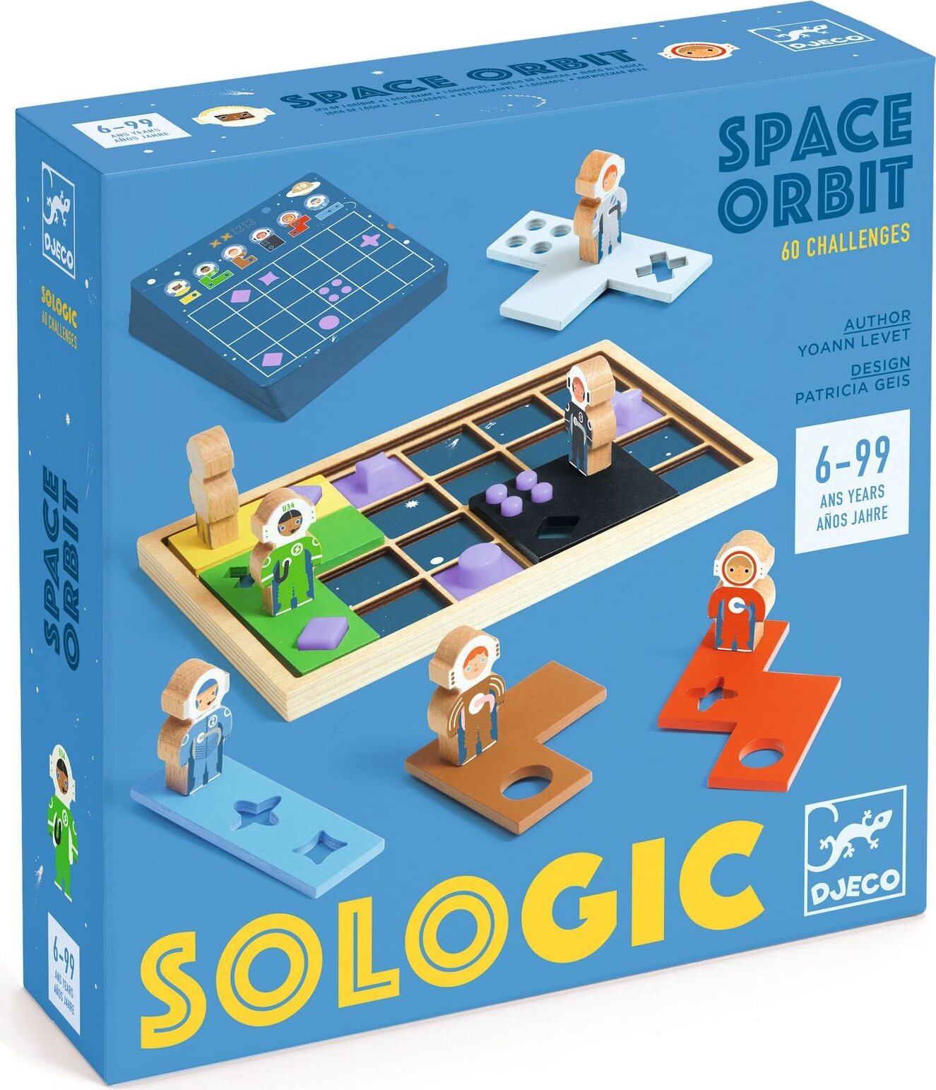 Logikspiel Weltraum-Orbit, Djeco