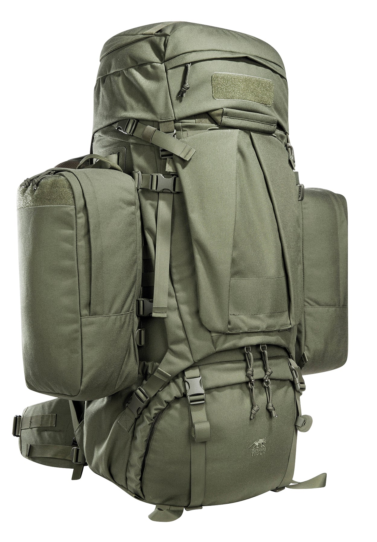 Der Tasmanian Tiger, MIL OPS 80+24 Rucksack, oliv