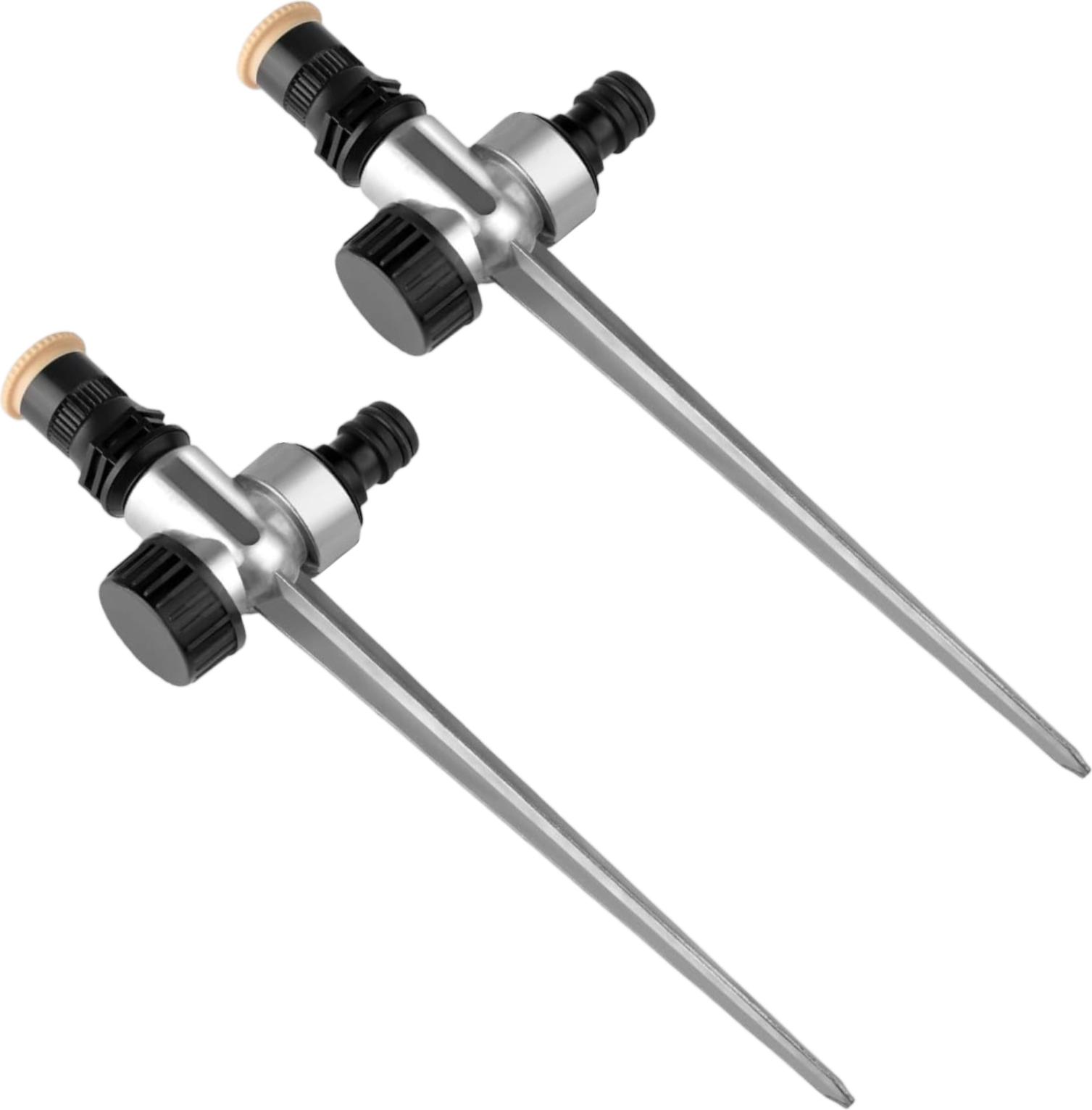 Meoiruery Rasenspritzer, 360 Grad Bewässerungssystem Gartenspritzer, Gartenspritzer, Gartenspritzer, Garten automatisches Bewässerungssystem, Rasen, Pflanzen, Rasenspritzer kleine Fläche KAU-ER-LYS-PH-20251023-115