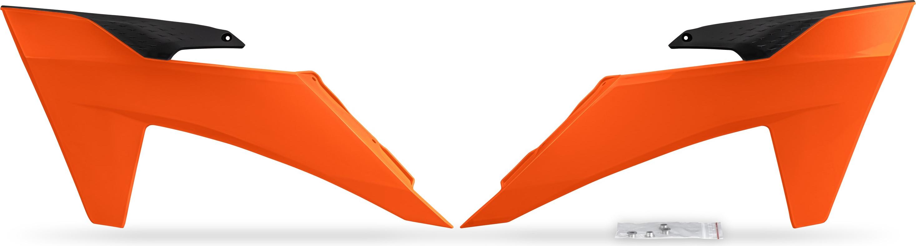 UFO Plast Kühlerabdeckung Kühlerabdeckungen UFO KTM Orange KT05011-127
