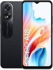 Oppo A18 4+128GB 6.56" Glowing Black TIM Oppo