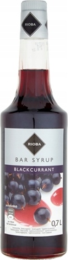 Sirup für schwarze Johannisbeeren 700ml - Rioba
