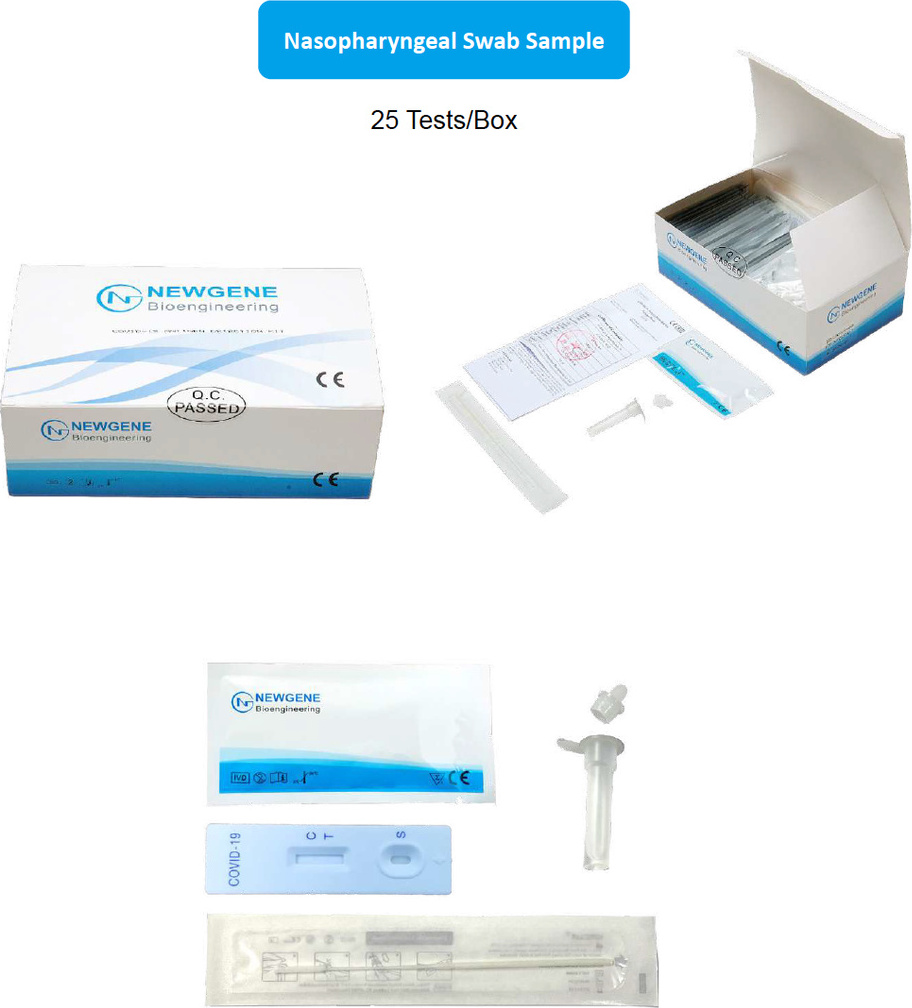 NewGene - Covid-19 Antigen Schnelltest - Selbsttest - 25 Stück tcare-selftest-25pcs