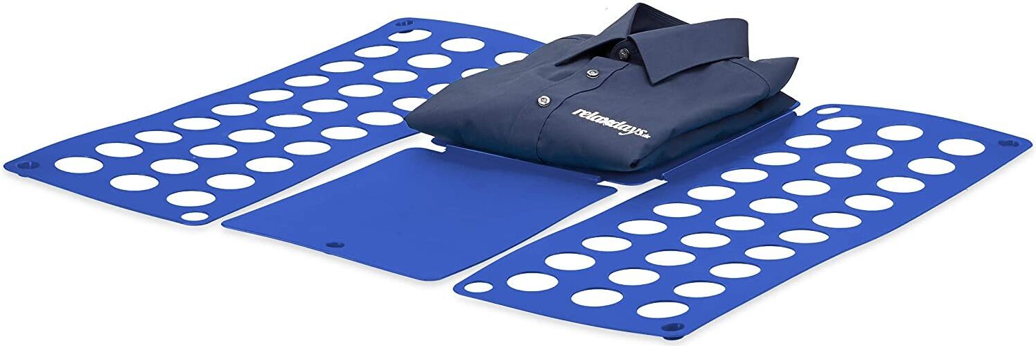 KkvoGmle Hosen Hemden Wäsche Kinder-Faltbrett Falthilfe für Wäsche Kleidung T Shirt Falten Zusammenlegen Wäschefalter Wäschefaltbrett Hemdenfalter Neu Design Kau-YGWQ-20230721-1300