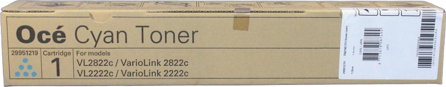 Océ OCE Toner 29951219 Cyan für Oce VarioLink 2222c