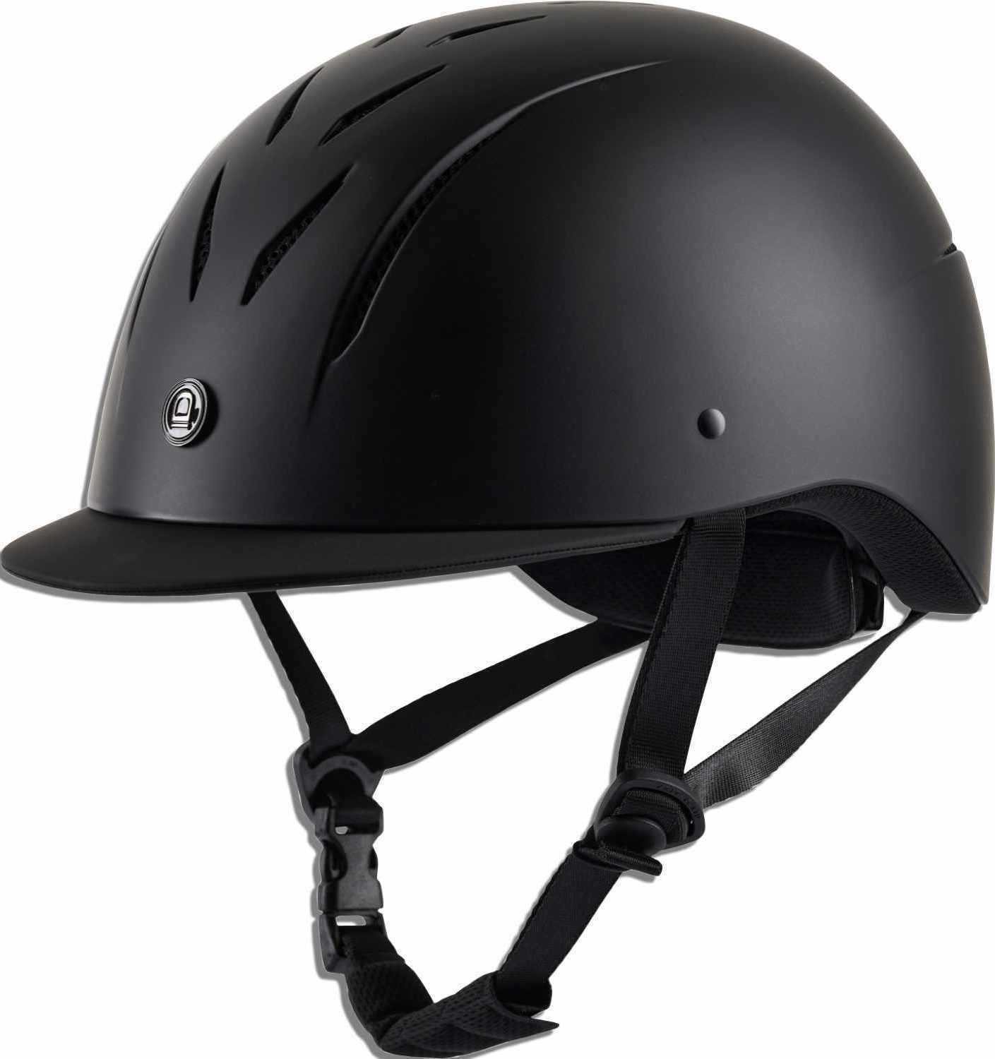 Amesbichler Reitsport Reithelm Equipage Trainingshelm Turnierhelm VG01 Reitkappe verstellbar in XS