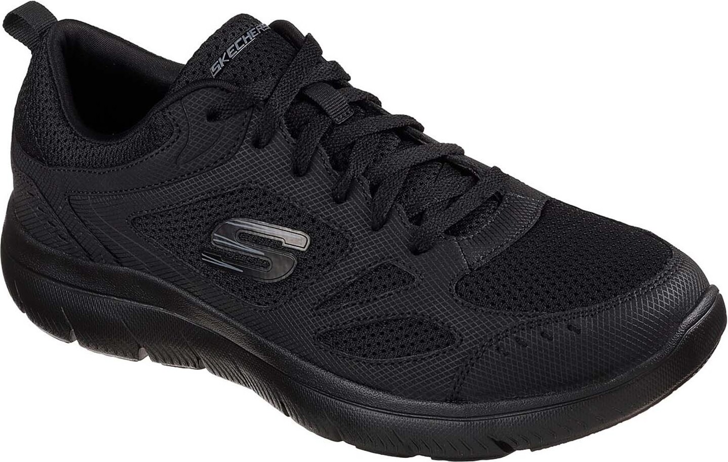 Skechers SPORT MENS SUMMITS SOUTH RIM tenisky pánske čierne, veľkosť topánok:39 EU
