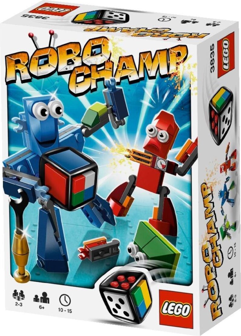 LEGO Robo Champ 3835 Spiel für 2-3 Spieler, ab 6 Jahren, ca. 15 Min.